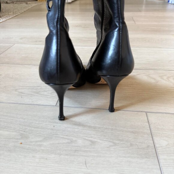 Manolo Blahnik Women's Black Boots - Picture 3 of 8